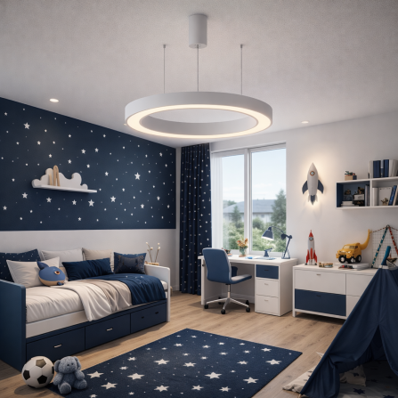 VESTA 683 LED visilica namenjena osvetljenju većih poslovnih prostora