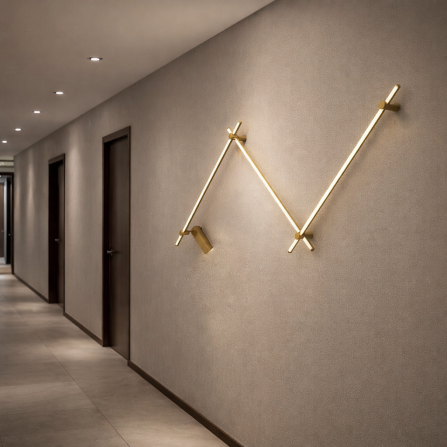 Dimabilna zidna led lampa Aria 18 - atraktivan i ekskluzivan model zidne dekorativne rasvete.