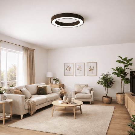 VESTA 681 LED plafonjera za komercijalne, kancelarijske i industrijske prostore, ali i za veće kućne prostorije.