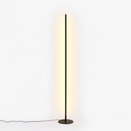 VESTA 364 PODNA LAMPA 18W 3000K CRNA