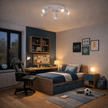 spot lampa sa 5*GU10 grla