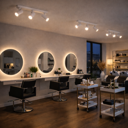 spot lampa sa 3*GU10 grla u beloj boji