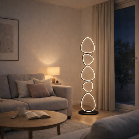 LED podna lampa snage 48W, sa mogućnošću promene boje svetla (3000, 4000, 6500K)