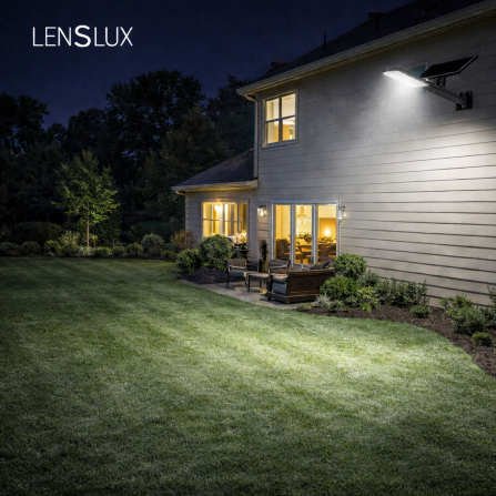 Solarna LED ulična svetiljka snage 180W, svetlosni fluks od 2200lm, neutralno belo svetlo na 4000K