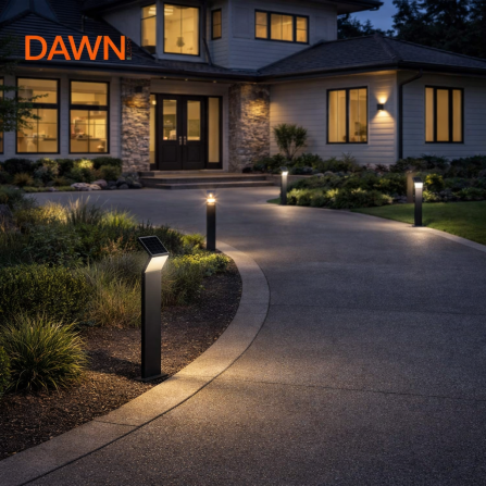 Solarna stubna lampa