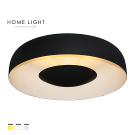 SOLEA 76 LED PLAFONJERA 20W CCT CRNA