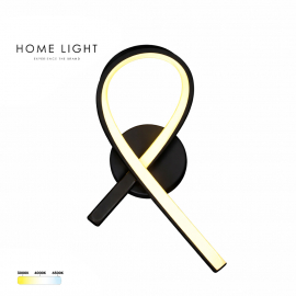 SOLEA 88 ZIDNA LAMPA 12W CCT CRNA