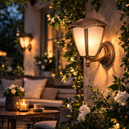 Fenjer u boji starog zlata