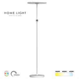 PODNA LAMPA LT400CR 40W+8W RGB/CCT DIMABILNA BELA