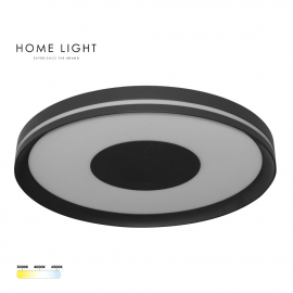 SOLEA 74 LED PLAFONJERA 30W CCT CRNA