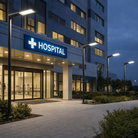 Ulična LED svetiljka, snaga 70w, IP65