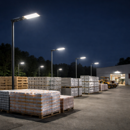 Ulična LED svetiljka snage 100w, IP65 zaštita.