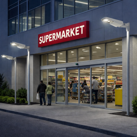 Ulična LED rasveta visokog kvaliteta, snaga 40W, otpornost na vodu i mehanička oštećenja.