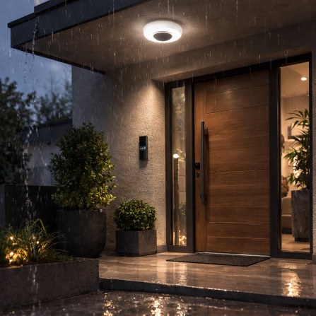 Okrugla LED lampa za zid ili plafon sa CCT tehnologijom