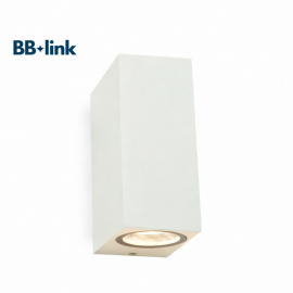 SVETILJKA A2204 ZIDNA 2*GU10 IP44 BELA