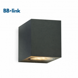 SVETILJKA A2203 ZIDNA 1*GU10 IP44 TAMNO SIVA