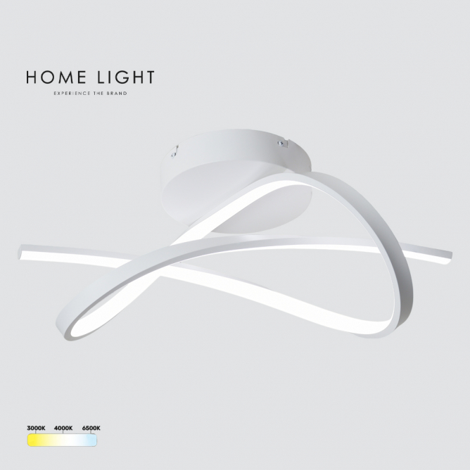 LED luster bele boje, snage 32W sa tri boje svetla