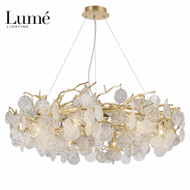 LUNA 167 LUSTER 8*G9 BRONZA