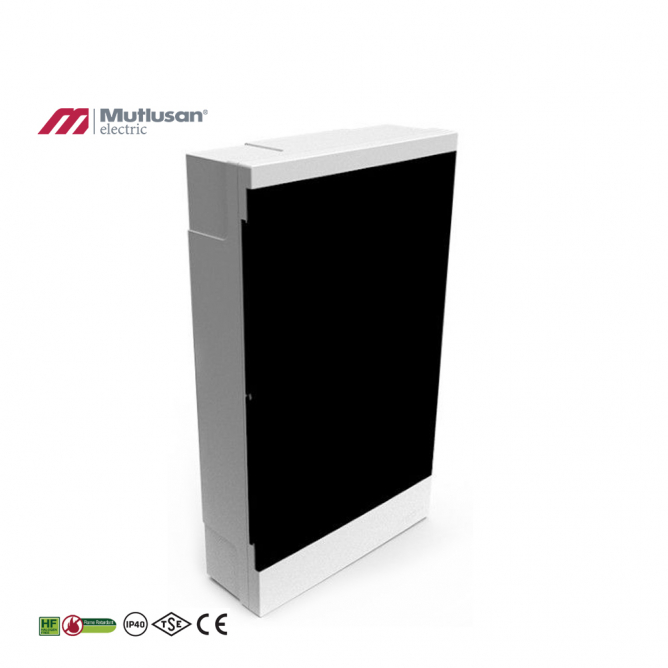 Razodna tabla nadgradna, sa 24 mesta, transparentna vrata