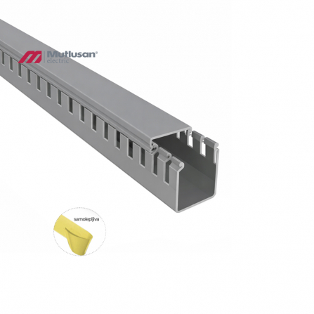 Perforirana samolepljiva kanalica za kablove.