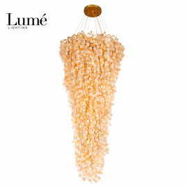 LUNA 205 LUSTER 25*G9 BRONZA