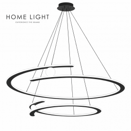 LUNA 263 LUSTER 105W 3000K CRNA