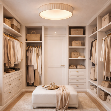 LED plafonjera boje kapućina, snage 40W, sa tri boje svetla