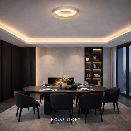 LED plafonjera snage 24W, bele boje, sa tri boje svetla